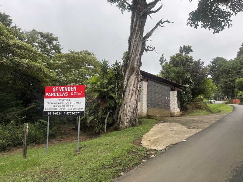 Parcelas en El Roble de Santa Bárbara, Heredia.